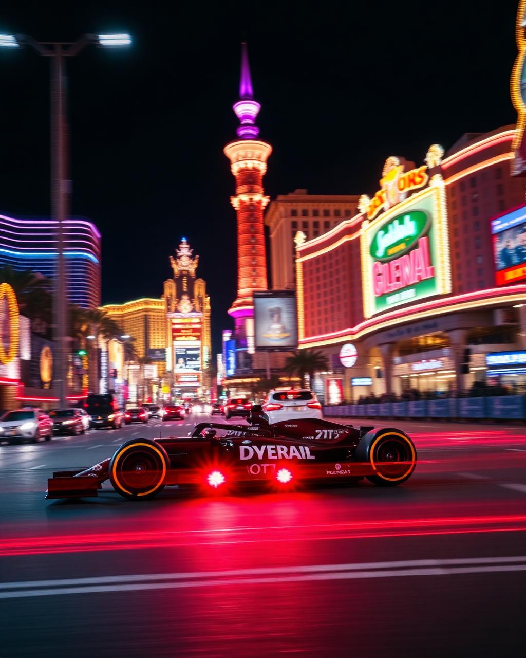 Las Vegas Strip de noche